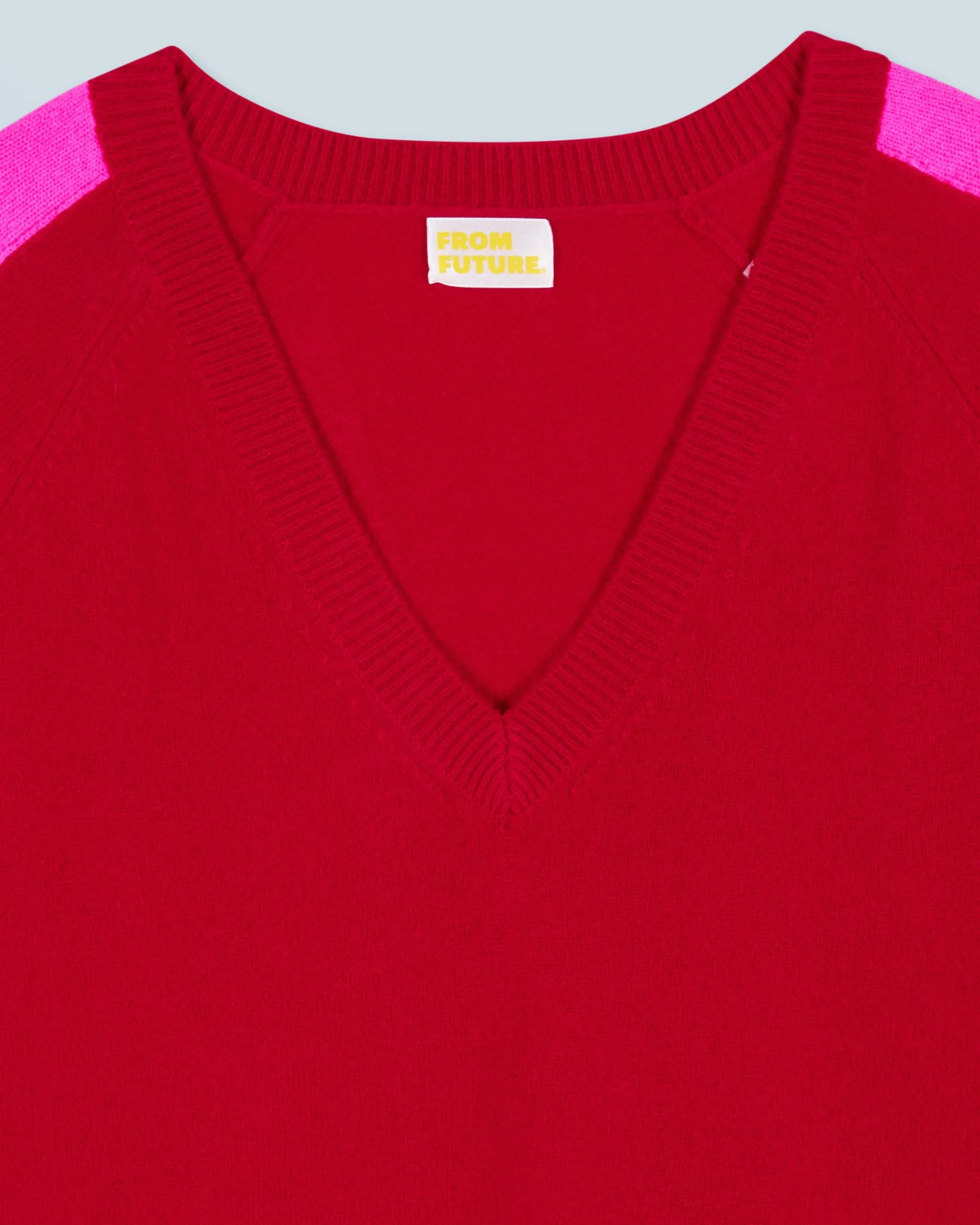 pull_col_v_oversize_bandes_bicolore_lger_5-1.webp Pull Col V Oversize Bandes Bicolore Léger^FROM FUTURE Best Sale