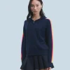 Pull Hoodie Bandes Manches Multicolore Léger^FROM FUTURE Hot