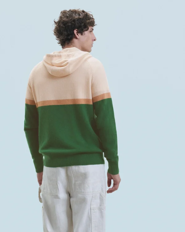 Pull Hoodie Color Block^FROM FUTURE Outlet