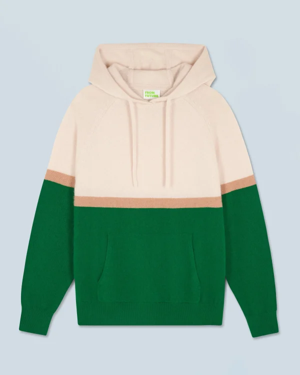 Pull Hoodie Color Block^FROM FUTURE Outlet
