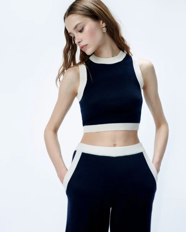 Pull Sans Manche Bicolore^FROM FUTURE Flash Sale