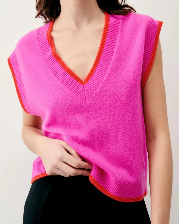 Pull Sans Manche Bicolore^FROM FUTURE Discount