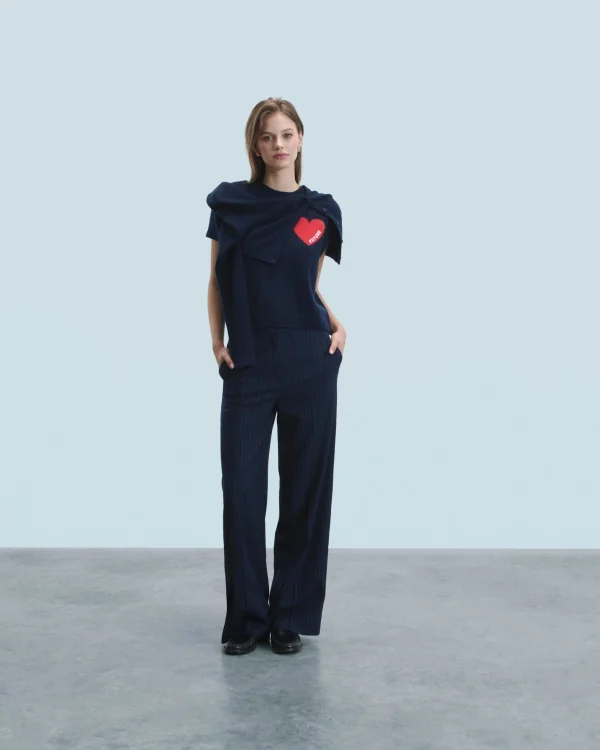 Pull Sans Manches Coeur Léger^FROM FUTURE Cheap