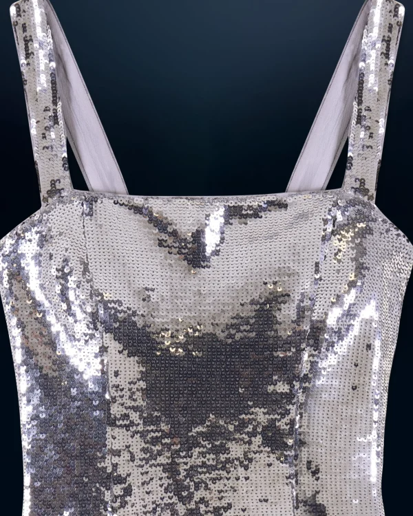 Robe Courte Bretelle Sequins^FROM FUTURE Sale