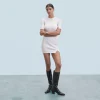 Robe Courte Manche Courte Manches 3/4^FROM FUTURE Cheap