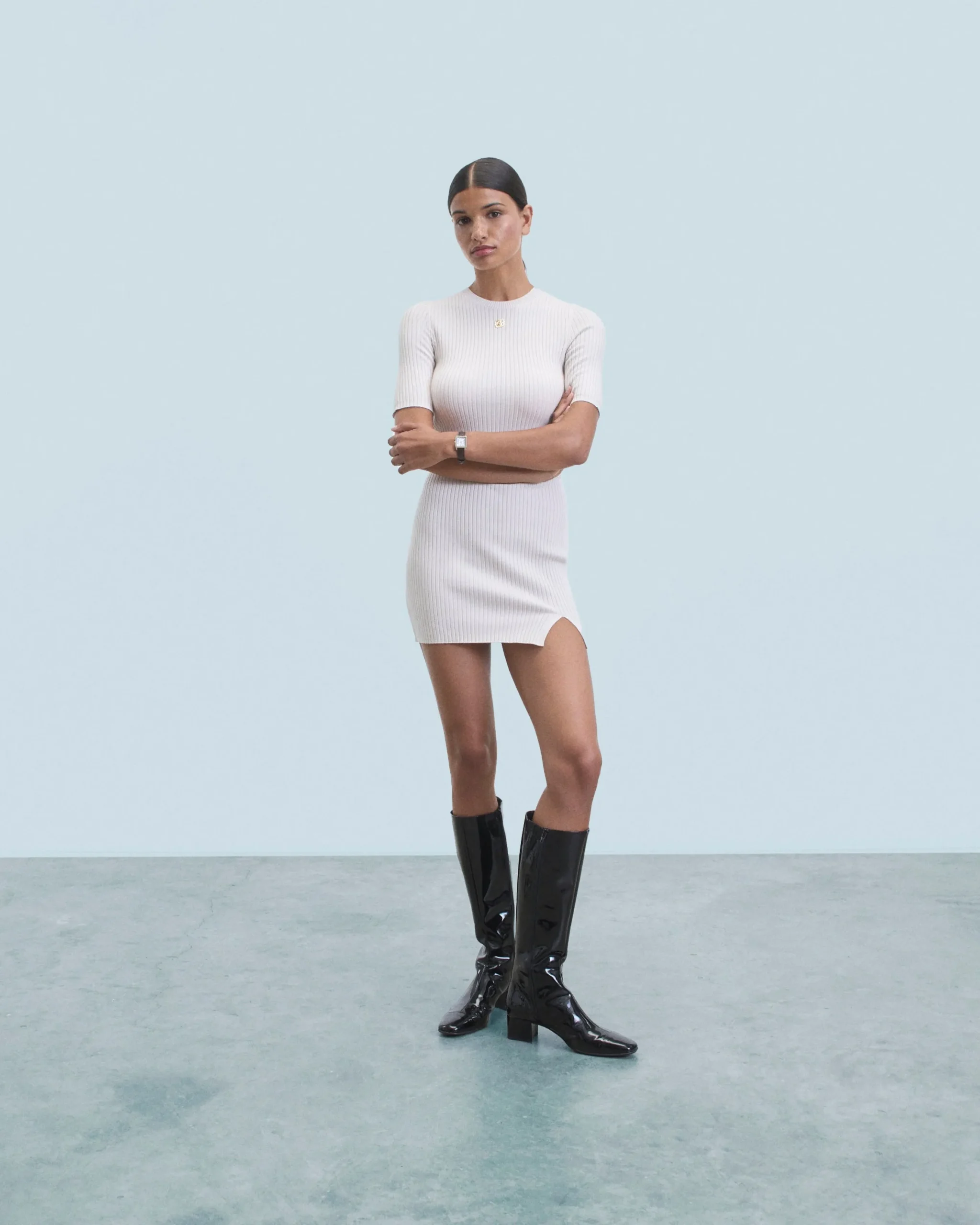 robe_courte_manche_courte_manches__0.webp Robe Courte Manche Courte Manches 3/4^FROM FUTURE Cheap