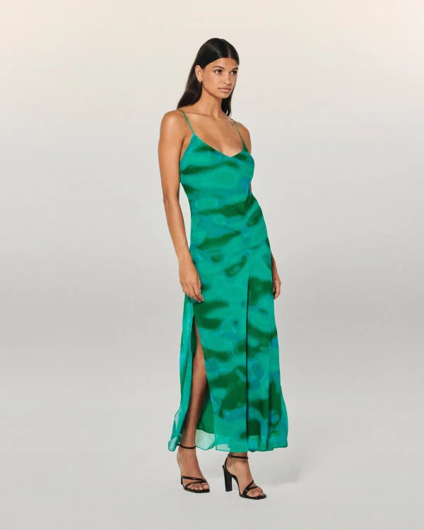 Robe Longue Bretelle Mousseline^FROM FUTURE Shop