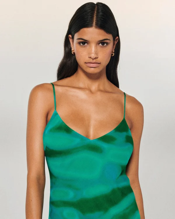 Robe Longue Bretelle Mousseline^FROM FUTURE Shop