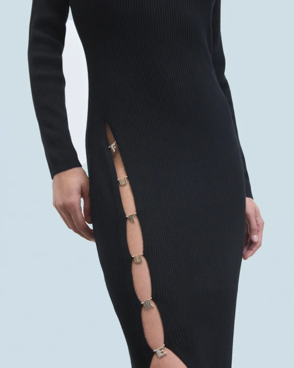 Robe Longue Manches Longues^FROM FUTURE Online