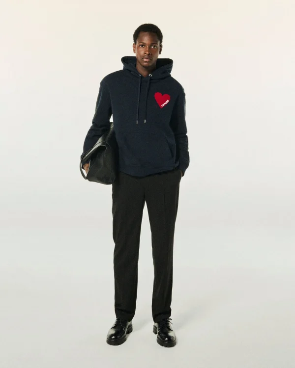 Sweatshirt Hoodie Coeur^FROM FUTURE Shop