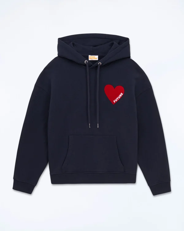 Sweatshirt Hoodie Coeur^FROM FUTURE Best