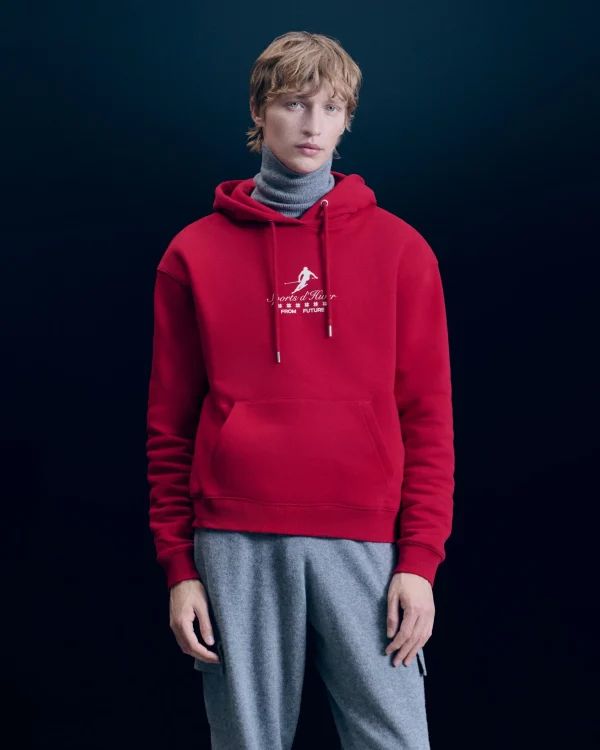 Sweatshirt Hoodie Ski Club^FROM FUTURE New