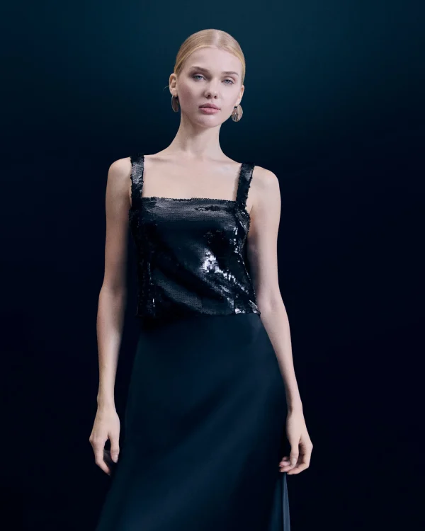 Top Bretelle Sequins^FROM FUTURE Clearance