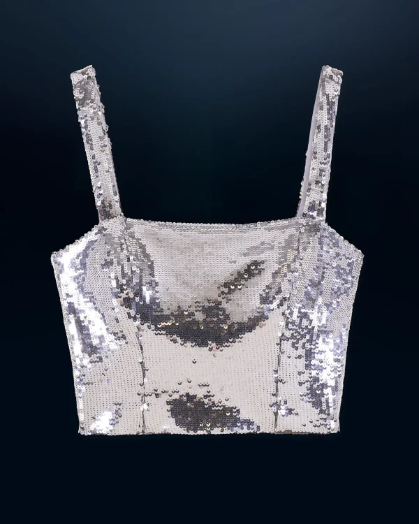 Top Bretelle Sequins^FROM FUTURE Outlet