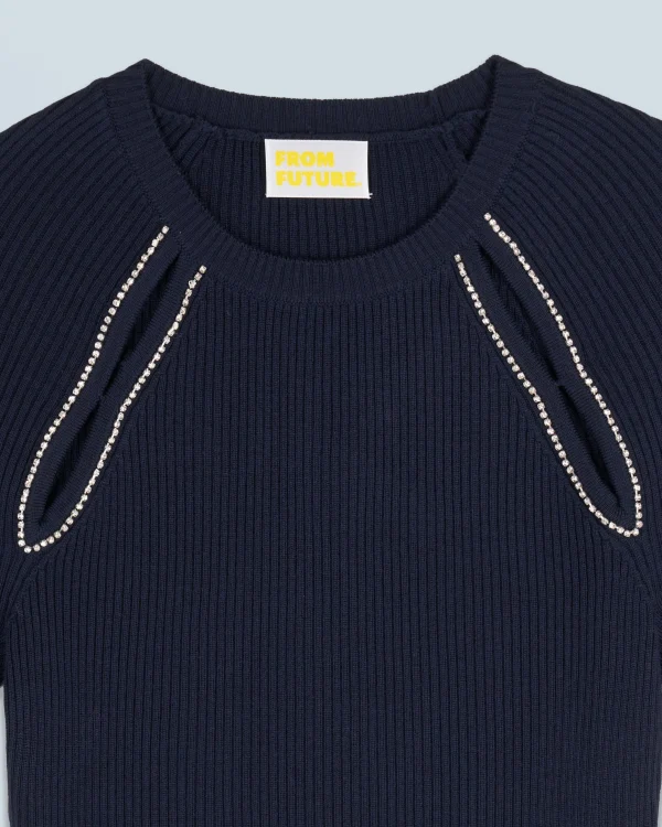 Top Manches Courtes Ouvertures et Broderies^FROM FUTURE Sale