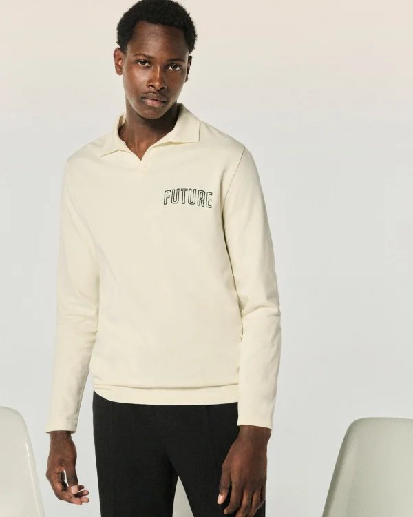T-shirt Col Polo Future^FROM FUTURE Store
