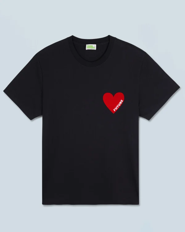 T-shirt Col Rond Coeur^FROM FUTURE Outlet