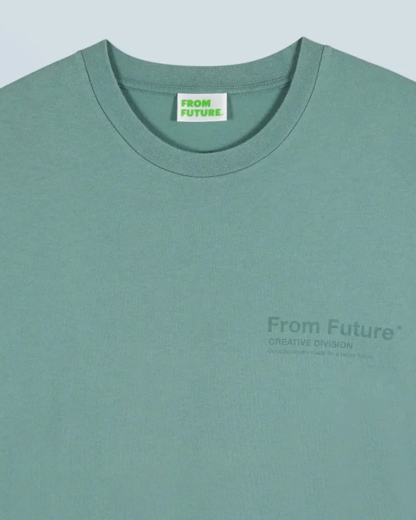 T-shirt Col Rond Creative Division^FROM FUTURE Flash Sale