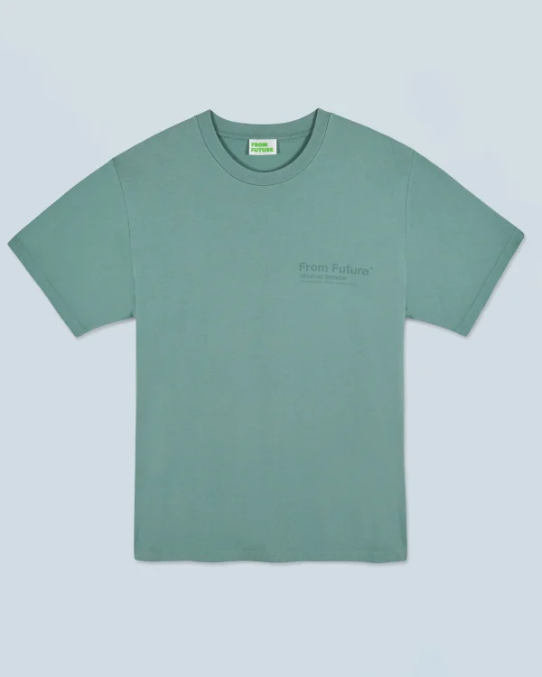 T-shirt Col Rond Creative Division^FROM FUTURE Flash Sale