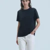 T-shirt Col Rond Manches Courtes^FROM FUTURE Cheap