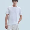 T-shirt Col Rond Manches Courtes^FROM FUTURE Shop