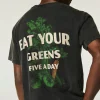 T-shirt Col Rond Manches Courtes^FROM FUTURE New