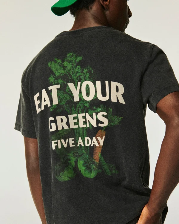 T-shirt Col Rond Manches Courtes^FROM FUTURE New