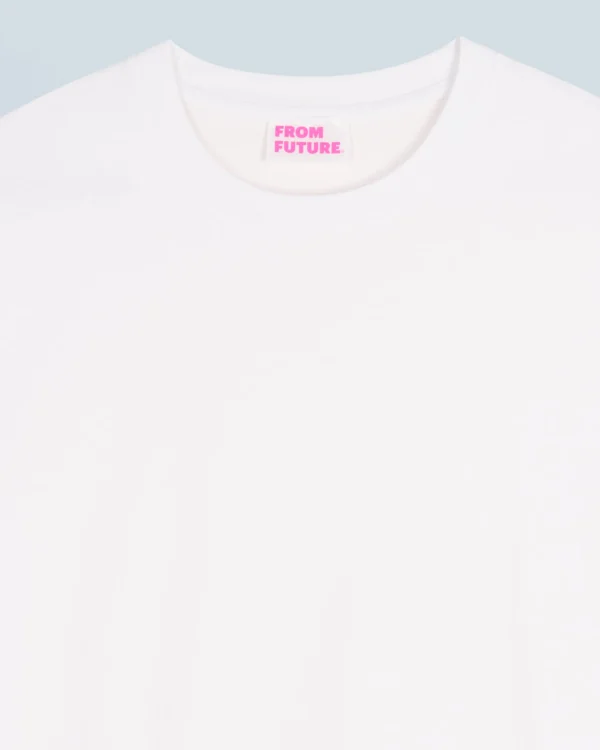T-shirt Col Rond Manches Courtes^FROM FUTURE Clearance