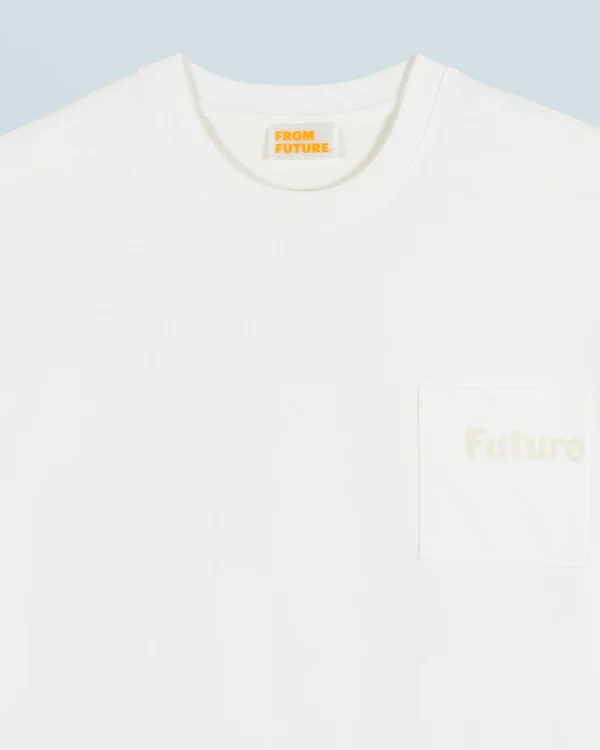 T-shirt Col Rond Manches Courtes^FROM FUTURE Best Sale