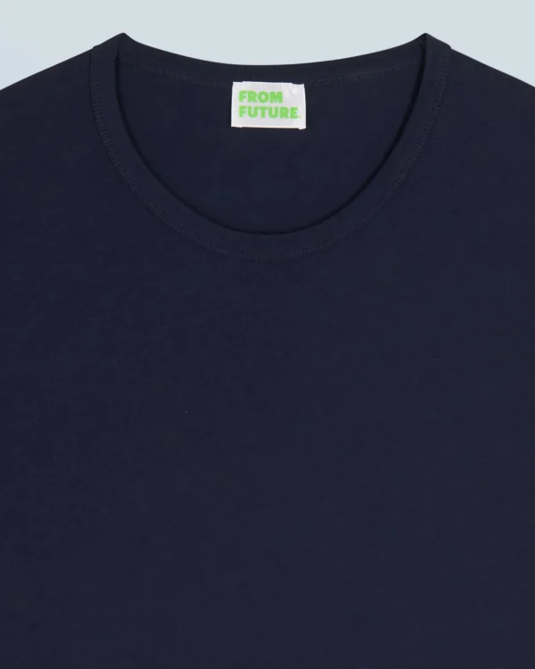T-shirt Col Rond Manches Courtes^FROM FUTURE Fashion