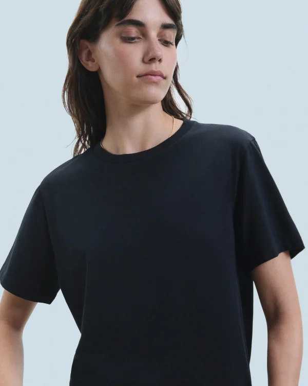 T-shirt Col Rond Manches Courtes^FROM FUTURE Clearance