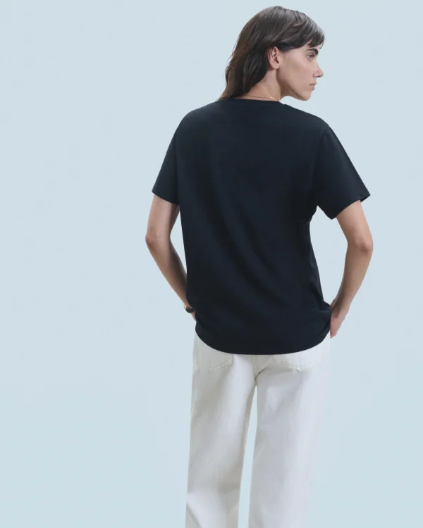 T-shirt Col Rond Manches Courtes^FROM FUTURE Cheap