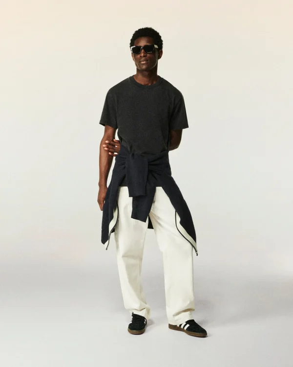 T-shirt Col Rond Manches Courtes^FROM FUTURE New
