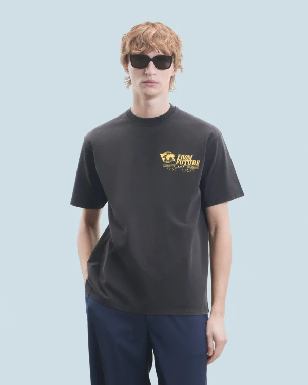 T-shirt Col Rond Manches Courtes Ups^FROM FUTURE Cheap