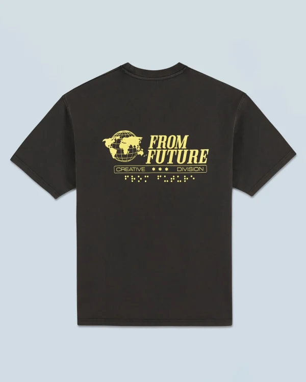 T-shirt Col Rond Manches Courtes Ups^FROM FUTURE Cheap
