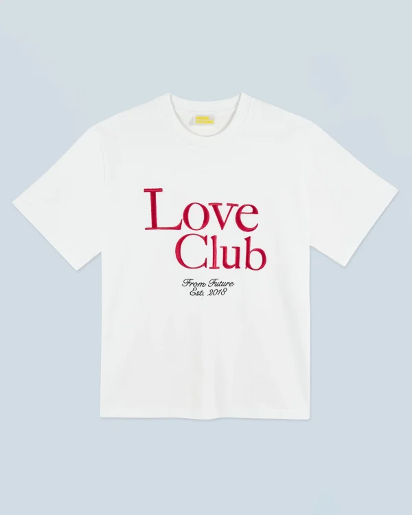 T-shirt Col Rond Manches Courtes Love Club^FROM FUTURE Sale