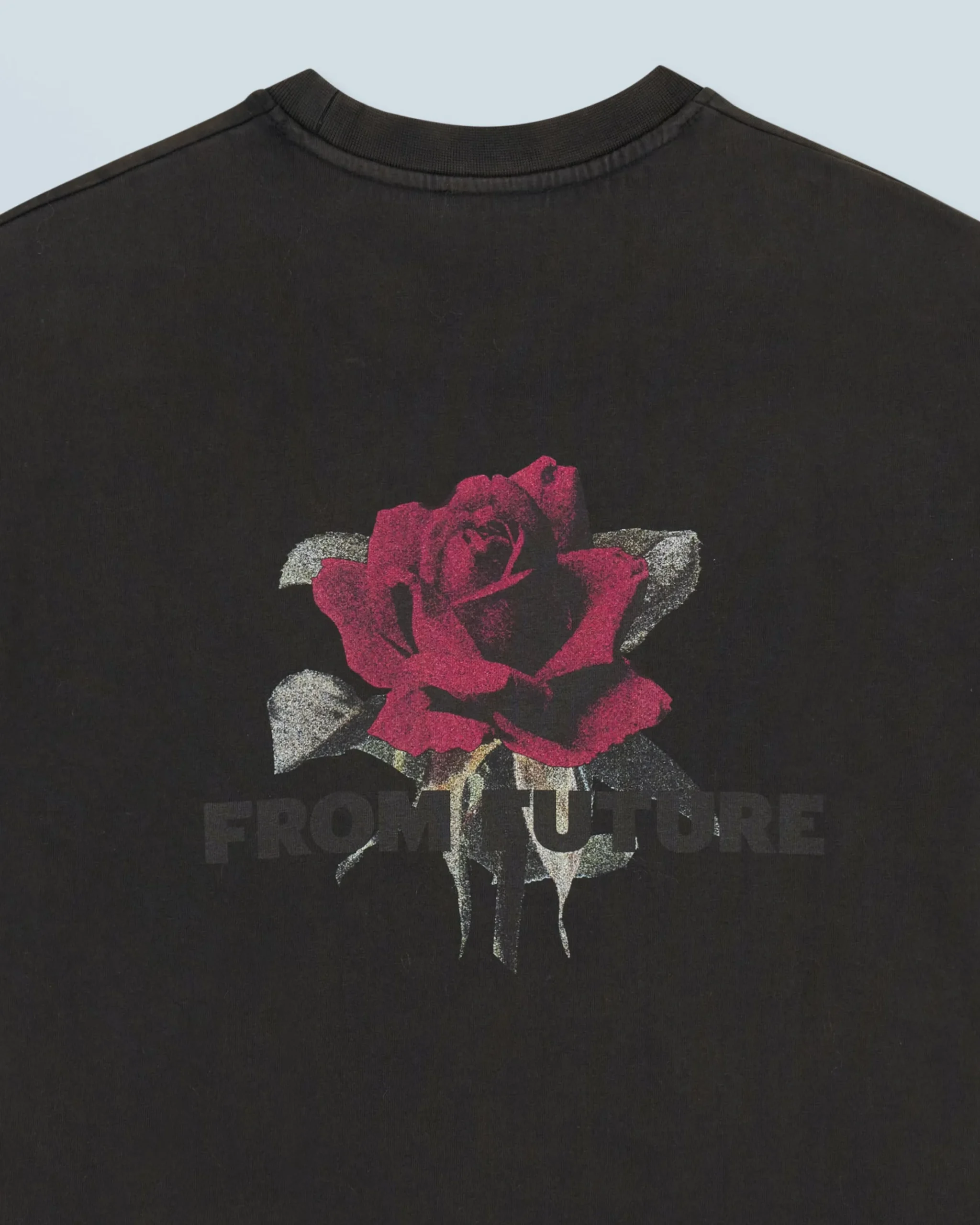 tshirt_col_rond_manches_courtes_roses_7.webp T-shirt Col Rond Manches Courtes Roses^FROM FUTURE Clearance