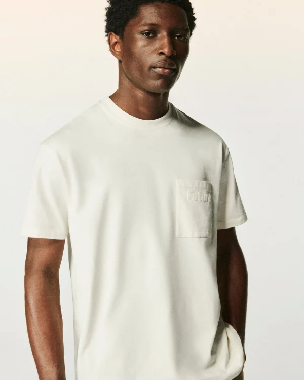 T-shirt Col Rond Poche^FROM FUTURE Online