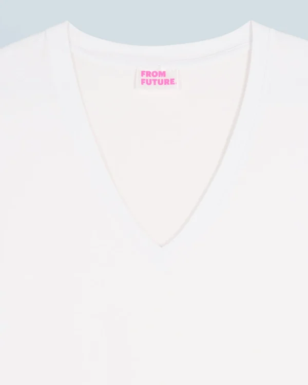 T-shirt Col V Manches Courtes^FROM FUTURE Outlet