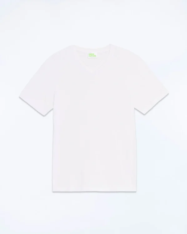 T-shirt Col V Manches Courtes^FROM FUTURE Flash Sale