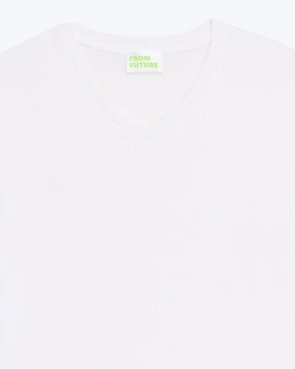 T-shirt Col V Manches Courtes^FROM FUTURE Flash Sale