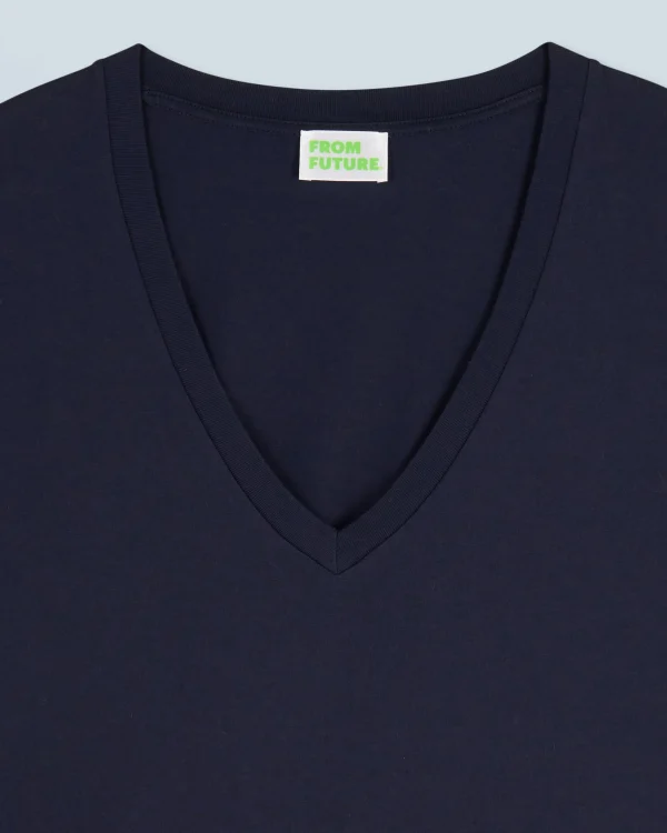 T-shirt Col V Manches Courtes^FROM FUTURE Outlet