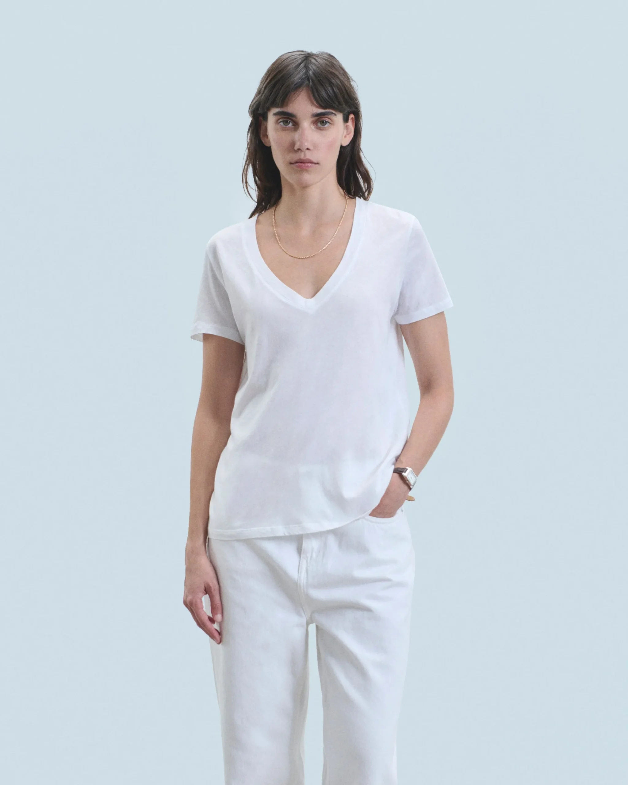 tshirt_col_v_supima_2-1.webp T-shirt Col V Supima^FROM FUTURE Clearance